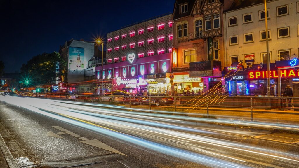 hamburg, Reeperbahn